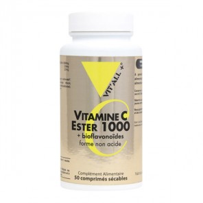 Vitall+ vitamine c ester 1000mg 50 comprimés secables