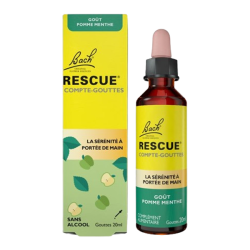 Bach Flower Remedies Rescue Gotero Sabor Manzana Menta 20ml