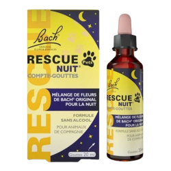 Flores de Bach Rescue Pets Gotas de Noche 20ml