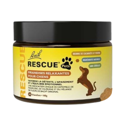 Flores de Bach Rescue Bach Pets Golosinas relajantes para perros caja de 60