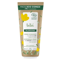Klorane bebé crema hidratante de caléndula bio 200ml