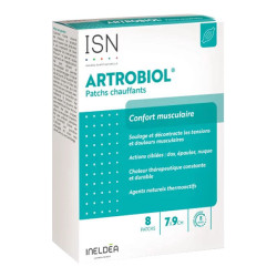 Ineldéa Artrobiol confort muscular 8 parches térmicos