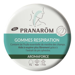 Pranarôm Aromaforce goma respiratoria bio 45gr