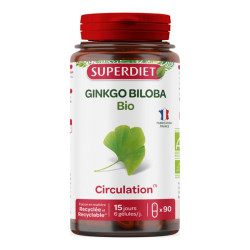 Superdiet Ginkgo Biloba bio 90 cápsulas
