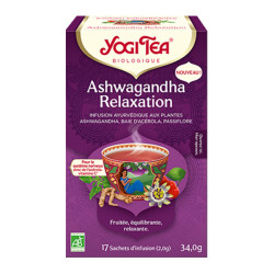 Yogi Tea Ashwagandha Relajación Ecológico 17 bolsitas 34gr
