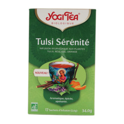 Yogi Tea Tulsi Organic Serenity 17 bolsitas 34gr