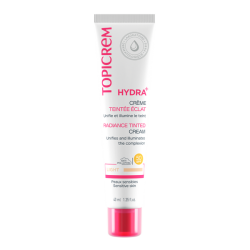 Topicrem Hydra+ crema ligera con color SPF50 - 40ml