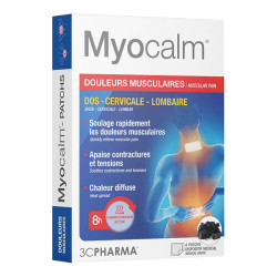 Les 3 Chênes Myocalm dolor muscular 4 parches autocalentables