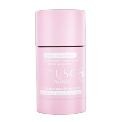 Musc Intime desodorante sólido al almizcle blanco 50gr