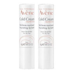 Set de 2 barras de labios al Cold Cream Nutrición Avene