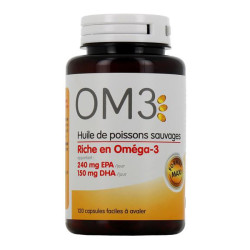 OM3 Super Diet Aceite de Pescado Silvestre 120 cápsulas