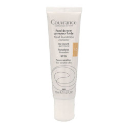 Avene Couvrance Base de maquillaje fluida correctora SPF20 N°1 Porcelana 30ml