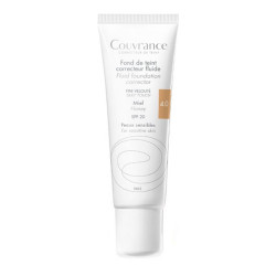 Avene Couvrance Base de Maquillaje Fluido SPF20 N°4 Miel 30ml