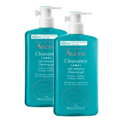 Avene Cleanance Gel Limpiador Lote de 2 x 400ml