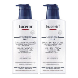 Eucerin UreaRepair Plus Emoliente 10% Urea envase 2x400ml