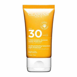 Clarins Crema Solar Juventud Alta Protección SPF30, 50ml