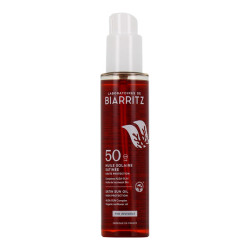Laboratoires de Biarritz aceite solar satinado SPF50 - 125ml