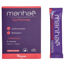 Manhaé Cys Mannose 10 barritas