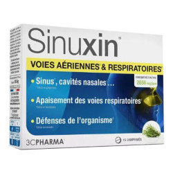 3C Pharma Sinuxin Vías Respiratorias 15 comprimidos