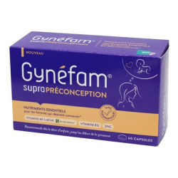 Effik Gynefam Supra Preconcepción deseo infantil y embarazo 60 comprimidos