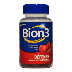 Procter & Gamble Bion 3 defensa y equilibrio intestinal frutos rojos 60 gominolas