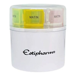 Estipharm Pastillero redondo 7 días