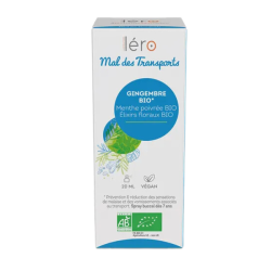 Léro Spray Mal des Transports gingembre bio 20ml