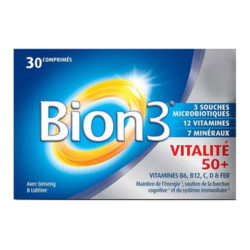 Bion 3 vitality 50+ caja de 30 comprimidos