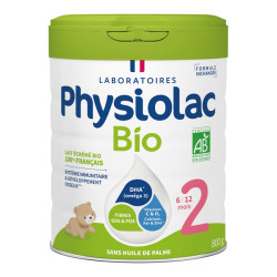 Physiolac Lait De Suite 2 Bio De 6 a 12 meses 800g