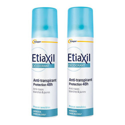 Etiaxil 48h desodorante antitranspirante aerosol 2x150ml