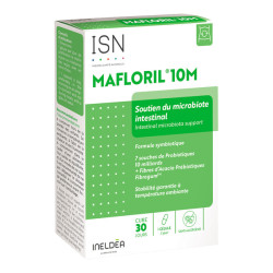 Ineldéa Mafloril 10M apoyo microbiota intestinal 30 cápsulas vegetales