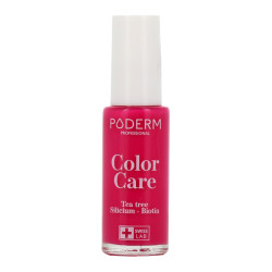Poderm Color Care barniz Árbol del té Frambuesa