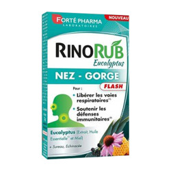 Forté Pharma RinoRub Nez-Gorge 15 comprimidos