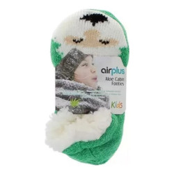AirPlus Aloe Cabin Footies escarpines hidratantes para la nieve para niños 26-31