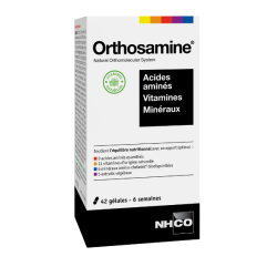 Nhco orthosamine aminoácidos vitaminas minerales 42 cápsulas