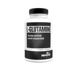 Nhco L-glutamina aminoácido semi-esencial 84 cápsulas
