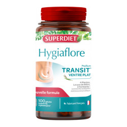 Superdiet Hygiaflore Psyllium tránsito vientre plano 100 cápsulas