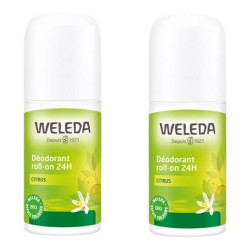 Weleda Desodorante Orgánico Cítricos 24h Roll-on 2 x 50ml