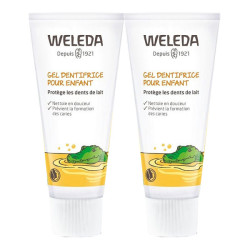 Weleda gel dentífrico infantil set de 2 x 50ml