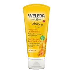 Weleda Bebé crema limpiadora corporal y capilar 200ml