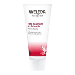Weleda pasta dentífrica orgánica aliento fresco ratanhia 75ml
