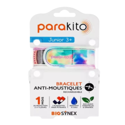 Pulsera repelente de mosquitos recargable Parakito junior - Tie & Die