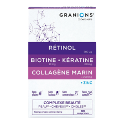 Complejo de belleza Granions para piel, cabello y uñas - 60 comprimidos