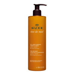Nuxe rêve de miel gel limpiador supergraso para rostro y cuerpo 400ml