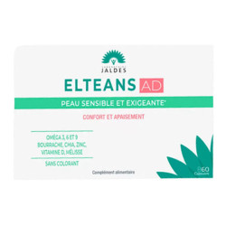 Jaldes Elteans AD pieles sensibles y exigentes 60 cápsulas