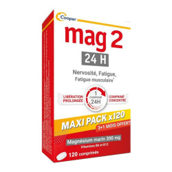 Cooper Mag2 24h 120 comprimidos