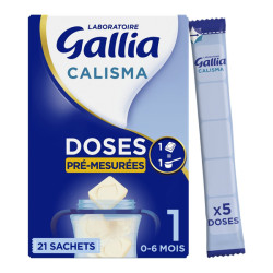 Gallia Calisma Pocket 1ᵉʳ edad 21 sobres de 5 dosis