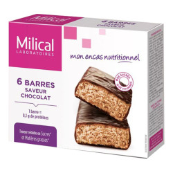 Milical Hyperprotein Chocolate 6 Barritas