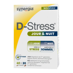 Synergia D-Stress día y noche 60 comprimidos