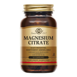 Solgar Citrato de Magnesio 60 comprimidos 200mg
